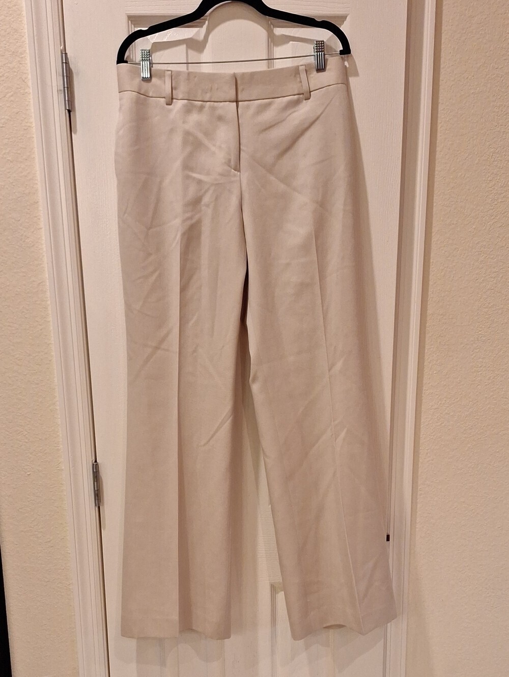 JCrew - Beige lightweight wool trousers - 10